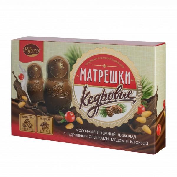 №1 Риф и ко Конфеты "Матрёшки кедровые" 100г           в Шадринске