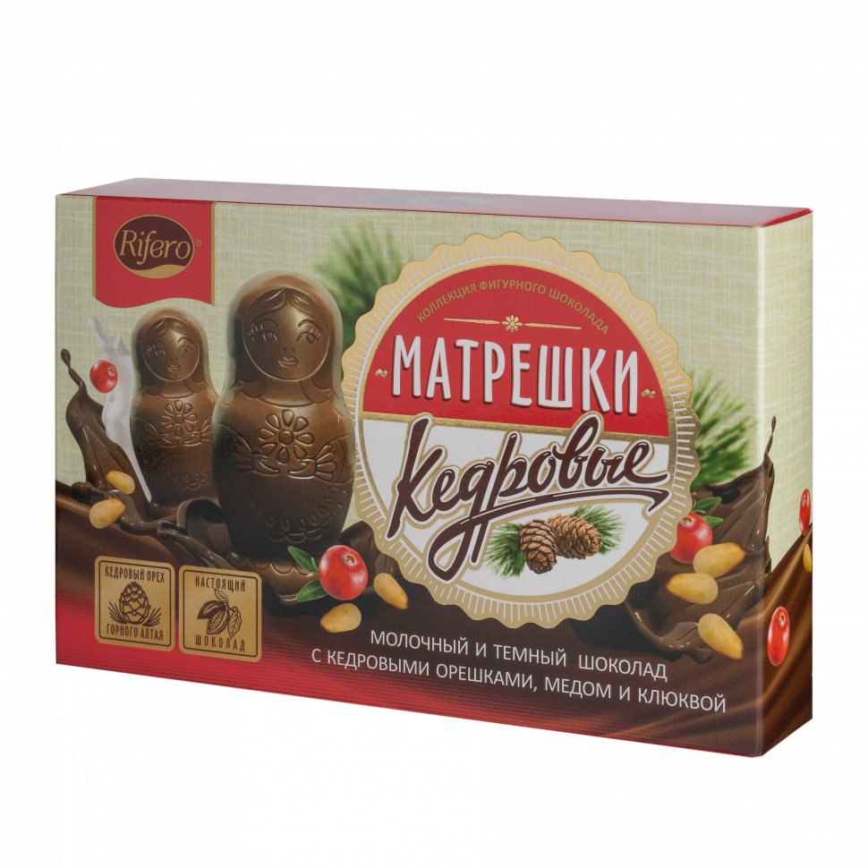  Риф и ко Конфеты "Матрёшки кедровые" 100г           в Шадринске