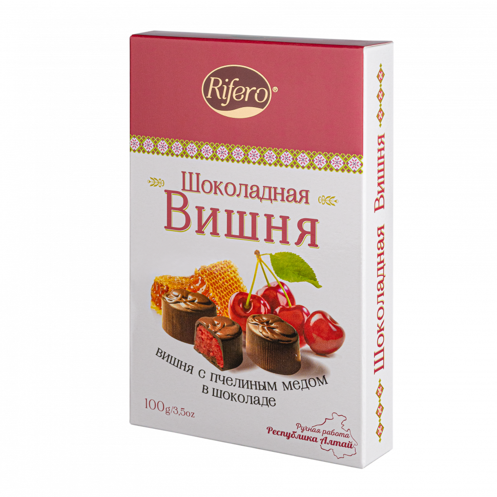  Риф и ко Конфеты "Шоколадная ВИШНЯ" 100г  в Шадринске